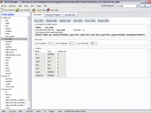 sqlitemanager